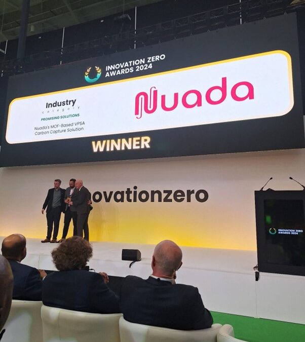 Nuada Wins Most Promising Solution at the Innovation Zero Awards